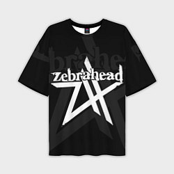 Мужская футболка оверсайз Zebrahead - logo