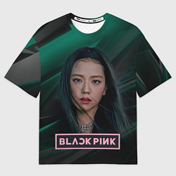 Футболка оверсайз мужская Blackpink beautiful singer Rose, цвет: 3D-принт