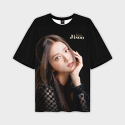 Футболка оверсайз мужская Blackpink Cute Jisoo Kim, цвет: 3D-принт