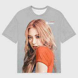 Мужская футболка оверсайз Rosanna Park Blackpink