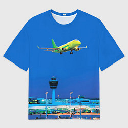 Мужская футболка оверсайз S7 Боинг 737