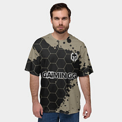 Футболка оверсайз мужская Gaimin Gladiators форма, цвет: 3D-принт — фото 2