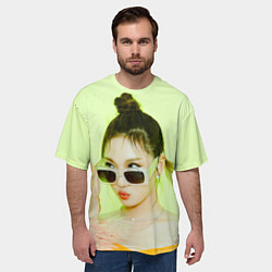 Футболка оверсайз мужская НинНин - Aespa, цвет: 3D-принт — фото 2