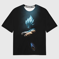 Футболка оверсайз мужская Vegeta - Dragon ball, цвет: 3D-принт