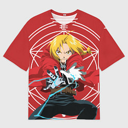 Футболка оверсайз мужская Edward magic, цвет: 3D-принт