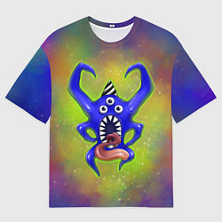 Мужская футболка оверсайз Nabnab - паук