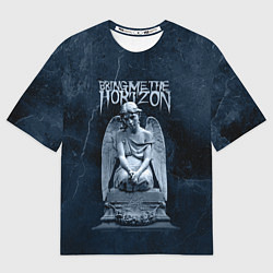 Футболка оверсайз мужская Bring Me The Horizon Angel, цвет: 3D-принт
