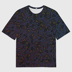 Мужская футболка оверсайз Мегагалактика