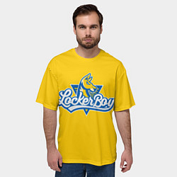 Футболка оверсайз мужская Locker Boy, цвет: 3D-принт — фото 2