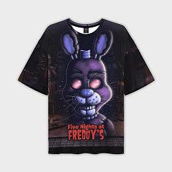 Футболка оверсайз мужская Five Nights at Freddys Bonnie, цвет: 3D-принт
