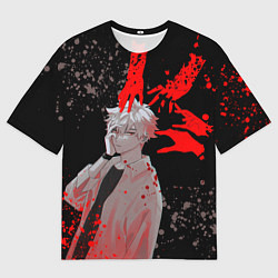 Мужская футболка оверсайз Агенты времени - Гуан Лу