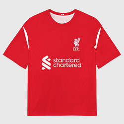 Мужская футболка оверсайз Макаллистер Ливерпуль форма 2324 домашняя