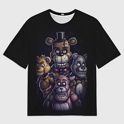 Мужская футболка оверсайз Five Nights at Freddys