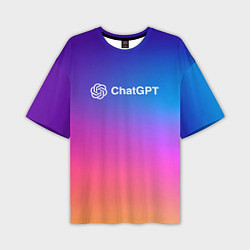 Мужская футболка оверсайз ChatGPT