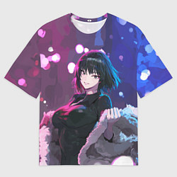 Футболка оверсайз мужская Прекрасная Фубуки - One Punch Man, цвет: 3D-принт