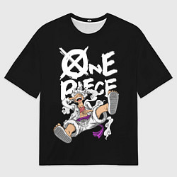 Футболка оверсайз мужская One piece - gear 5 luffy, цвет: 3D-принт