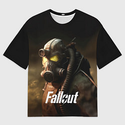 Мужская футболка оверсайз Fallout game