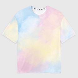 Мужская футболка оверсайз Tie dye из сериала убийства в одном здании