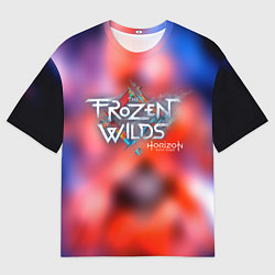 Мужская футболка оверсайз Guerrilla Games Horizon