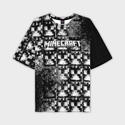 Мужская футболка оверсайз Minecraft online game