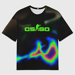 Футболка оверсайз мужская Counter strike shost, цвет: 3D-принт