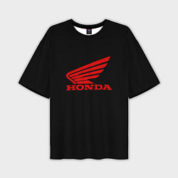 Мужская футболка оверсайз Honda sportcar