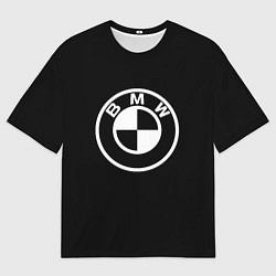 Футболка оверсайз мужская Bmw sport white, цвет: 3D-принт
