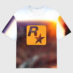 Мужская футболка оверсайз Grand Theft Auto rockstar game