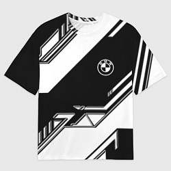 Футболка оверсайз мужская Bmw sport geometry, цвет: 3D-принт