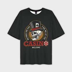 Мужская футболка оверсайз Casino