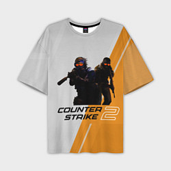 Мужская футболка оверсайз Counter-strike 2 - new era