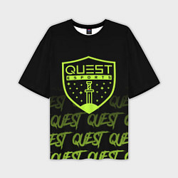 Мужская футболка оверсайз Quest esports