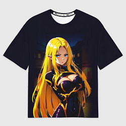 Футболка оверсайз мужская Альфа - Сад теней, цвет: 3D-принт