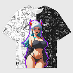 Футболка оверсайз мужская Ямато - One Piece, цвет: 3D-принт