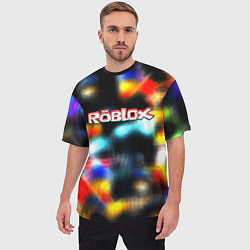 Футболка оверсайз мужская Roblox game 2023, цвет: 3D-принт — фото 2