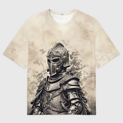 Мужская футболка оверсайз Сказочный рыцарь