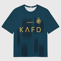 Мужская футболка оверсайз Садио Мане Аль Наср форма 23-24 гостевая