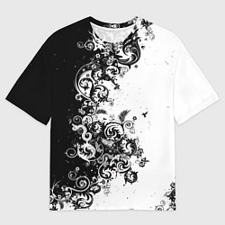 Мужская футболка оверсайз Иллюстрация свободы