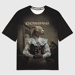 Футболка оверсайз мужская Richter und henker Oomph, цвет: 3D-принт