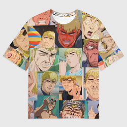 Футболка оверсайз мужская ГТО - Эйкити, цвет: 3D-принт