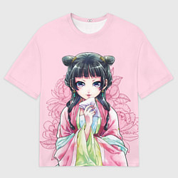 Мужская футболка оверсайз Маомао - Монолог фармацевта