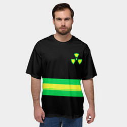 Футболка оверсайз мужская Stalker game, цвет: 3D-принт — фото 2