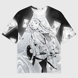 Мужская футболка оверсайз Sousou no Frieren