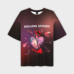 Футболка оверсайз мужская Hackney diamonds - Rolling Stones, цвет: 3D-принт