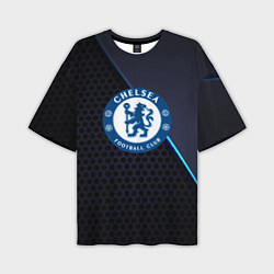 Мужская футболка оверсайз Chelsea carbon sport