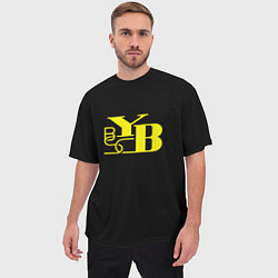 Футболка оверсайз мужская Young Boys fc club, цвет: 3D-принт — фото 2