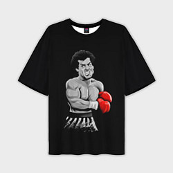 Мужская футболка оверсайз Rocky Balboa