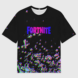Футболка оверсайз мужская Fortnite game glitch, цвет: 3D-принт
