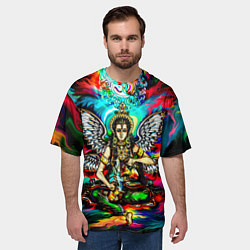 Футболка оверсайз мужская Умеренность, цвет: 3D-принт — фото 2