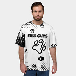 Футболка оверсайз мужская Fall Guys game, цвет: 3D-принт — фото 2